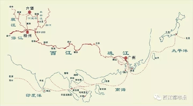 茶船古道境外线路图(资料图)