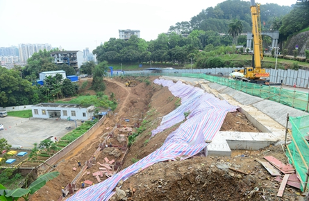 白云路停车场加快建设