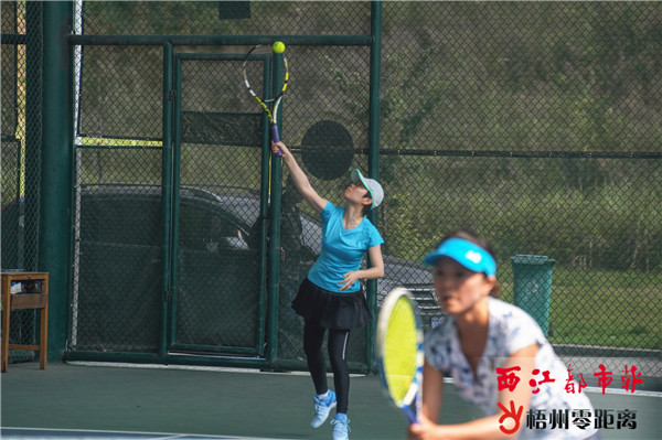 梧州青运会网球项目开拍