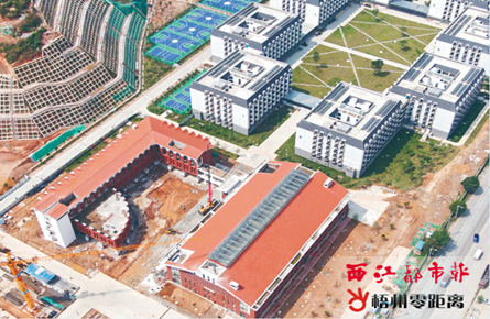 梧州学院北校区加紧建设