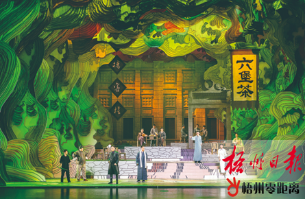 壮剧《苍梧之约》成功展演该剧回顾了广西第一个党支部成立前后的风雨历程