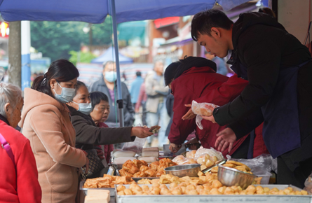 采购食物过冬至