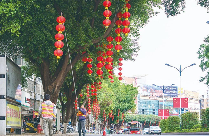 营造春节氛围