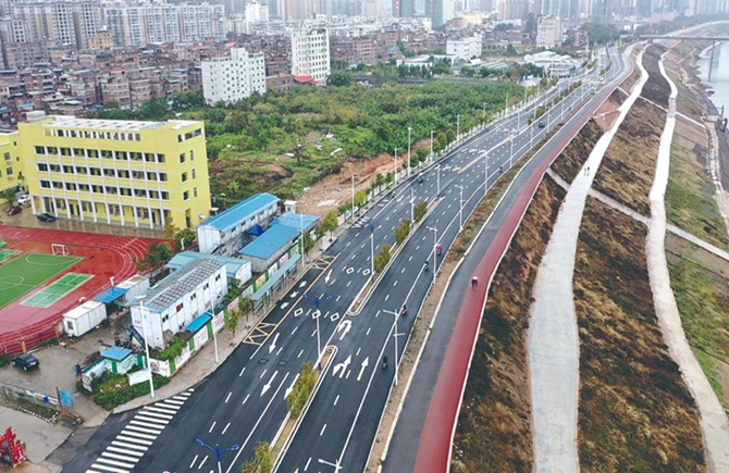 道路配套 日趋完善