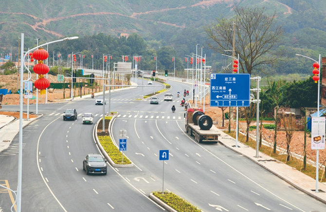 完善高旺路设施