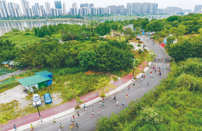 半马接力全民健身