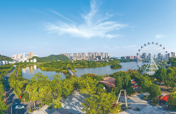 秋高气爽 景色宜人