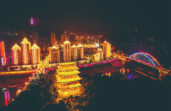 华灯璀璨 夜色醉人