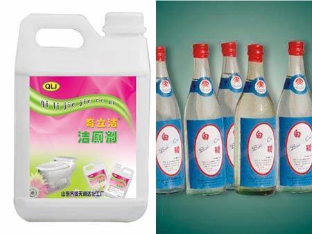 厕所清洁剂刺激皮肤、眼睛和呼吸道