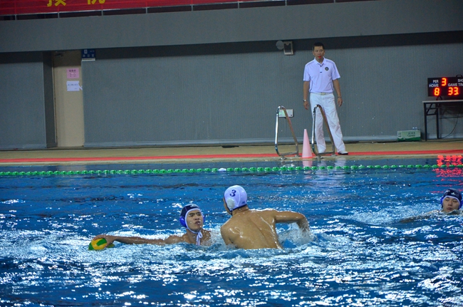 广西一队获2016年全国男子水球冠军赛第四名